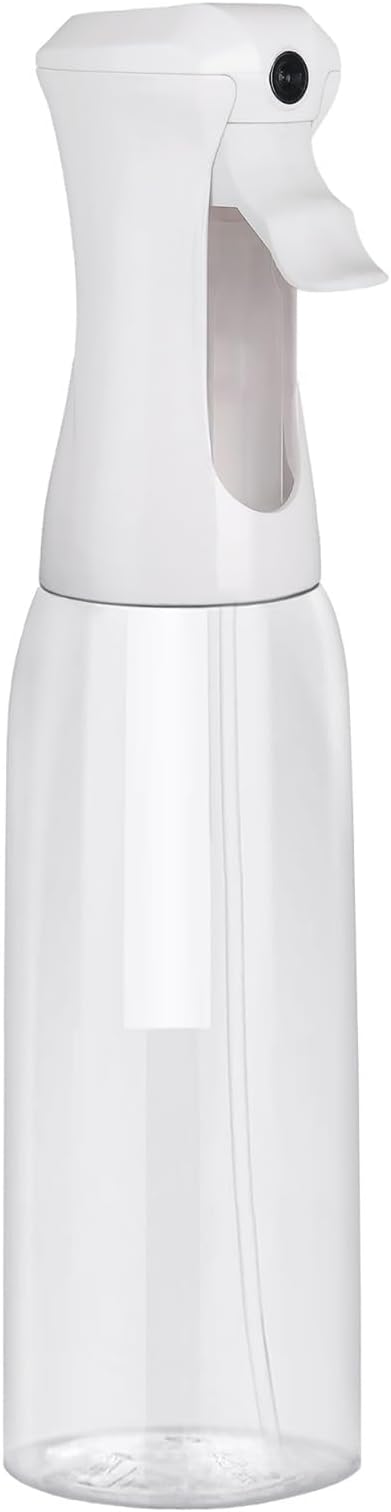 VIGOR PATH Continuous Spray Bottle for Hair – Fine Mist Mister for Hairstyling, Cleaning, Plants, Pets, Barbers, Salons, and Essential Oil Applications (500ml/17 oz)