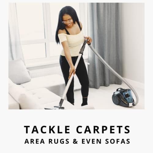 Home "Sea Mist" Cotton Blossom & Linen Natural Carpet Powder For Vacuuming, Mattress & Upholstery Freshener, Cat Litte/Dog Bed Odor Eliminator For Homes With Kids & Pets(Pack Of 4)