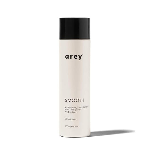 Arey Smooth Conditioner | Reduce the Signs of Aging Hair | Retains Moisture, Promotes Smoothness | For Use with Wash Shampoo | Vegan, Gluten-Free, Residue-Free & Cruelty-Free (8.45 Fl Oz, 30 Uses)