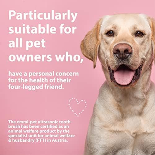 Emmi-pet Ultrasonic Toothpaste with Nano-Bubbles (New Extra mild Formulation, Vegan, paraben Free)