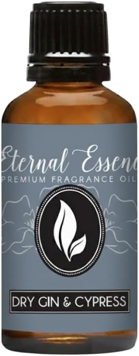 Eternal Essence Oils Dry Gin & Tonic 30ml Fragrance Oil – Juniper, Chilled Gin, Citrus Zest & Crushed Cypress – Crisp Botanical Woods & Fresh Aromatic Blend