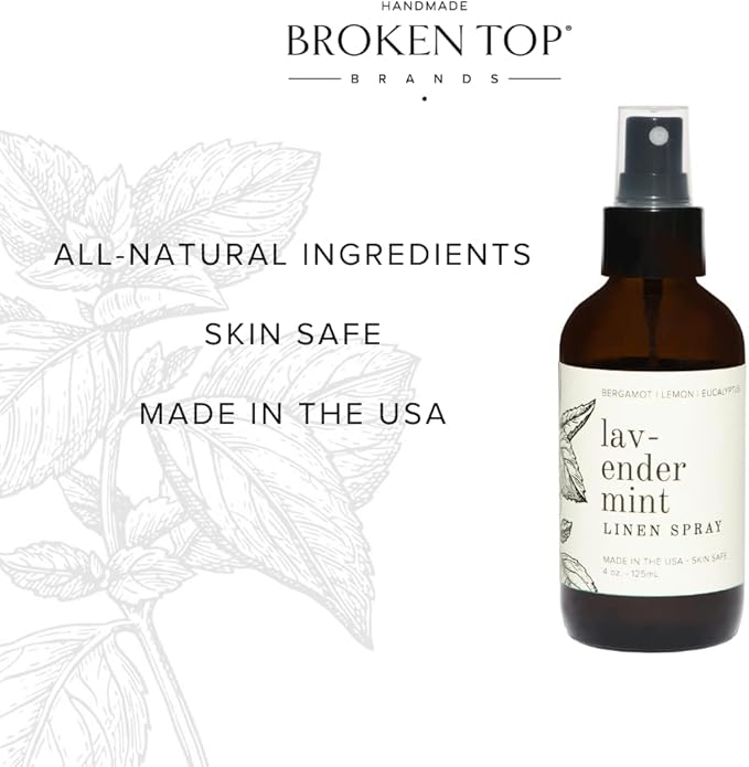 BROKEN TOP Organic Linen & Room Spray (Lavender Mint)