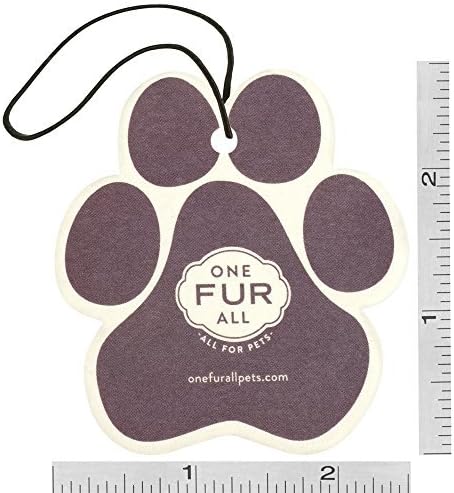 Pet House Car Air Freshener by One Fur All, Pack of 4 – Apple Cider - Non-Toxic Auto Air Freshener, Pet Odor Eliminating Air Freshener for Car, Ideal for Small Spaces, Dye Free Dog Car Air Freshener