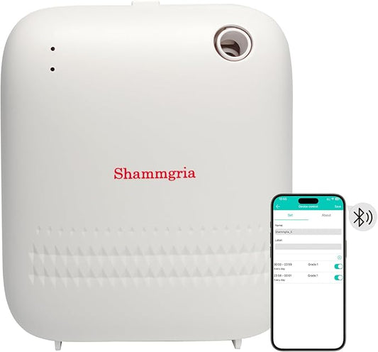 Battery-Powered Air Freshener Waterless Essential Oil Diffuser – 150mL Capacity, Smart Scent Diffuser for Rooms,Office & Commercial Use, Covers Up to 2000 sq.ft.Aromatherapy Scent Diffuser