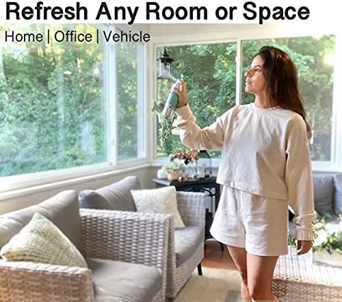 Room Fragrance Air Freshener Spray Concentrated Bathroom, Kitchen, Car, or Office Deodorizer, U.S.- Made by AP Fragrance (Mediterranean Water)