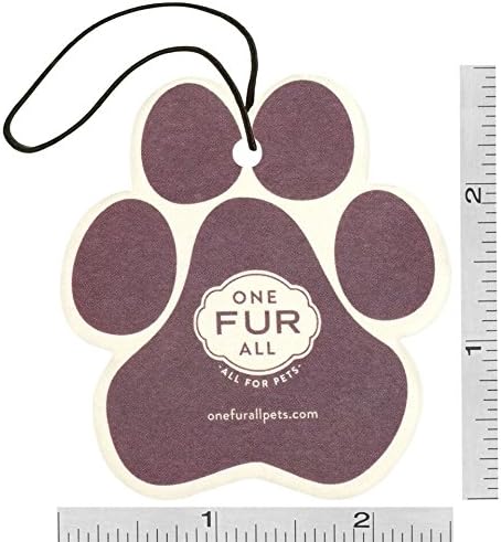One Fur All Pet-Friendly Car Air Freshener - Winter Mix Pack of 4 - Non-Toxic, Long-Lasting, Odor Eliminating Air Freshener for Small Spaces & Car