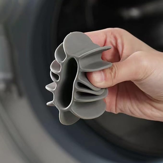 20 Household Laundry Balls for Effective Hair Removal and Color Safety (Gray)