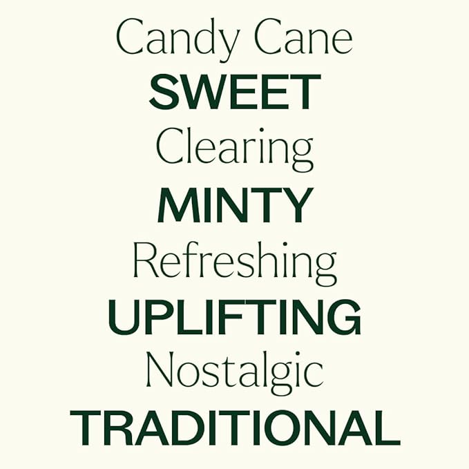 Plant Therapy Candy Cane Holiday Essential Oil Blend 10 mL (1/3 oz) Familiar, Sweet, Minty Aroma, Evokes The Scent of The Traditional Candy Cane, Use Topically, Uplifting and Invigorating Feeling