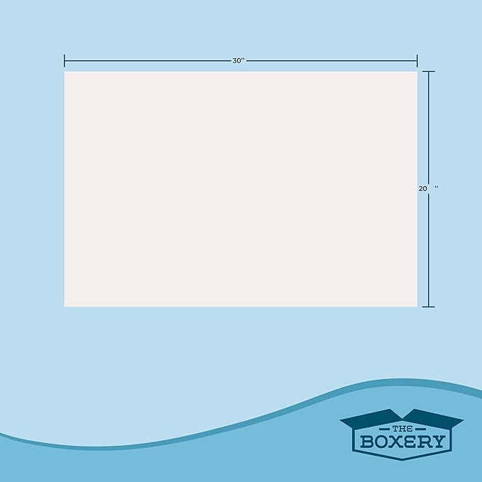 The Boxery Newsprint-Packing Paper Sheets for Moving (600 Sheets) 20"x 30"|Wrapping Paper, Newsprint Paper, Shipping & Moving Supplies, Packing Materials, Paper Wrap