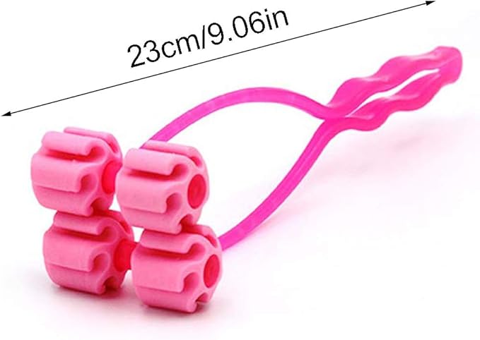 Face Massager for Cat Pet Face Massager Roller Cat Grooming Tool with 4 Massager Roller Handle Comfortable Grip