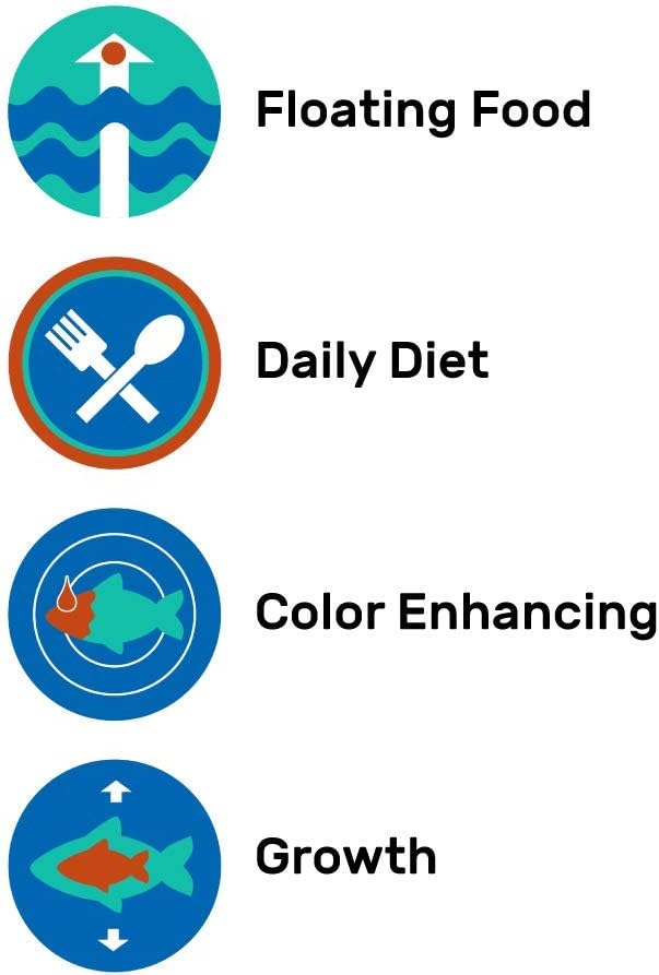 Hikari Floating Food Sticks for Pets, 2.2-Pound