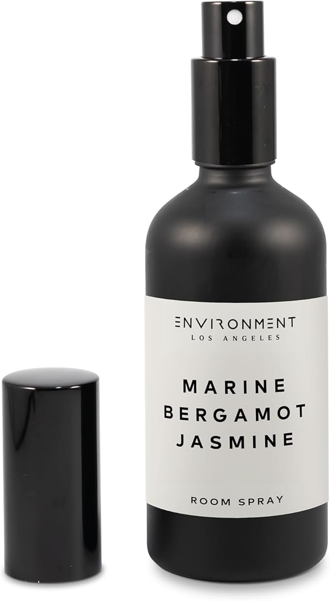 ENVIRONMENT Inspired by 5-Star Resort RC Room Spray, 100ml Air Freshener (Marine | Bergamot | Jasmine) Home Fragrance Accessories, Room Perfume, Room Deodorizer, Vegan & Cruelty-Free