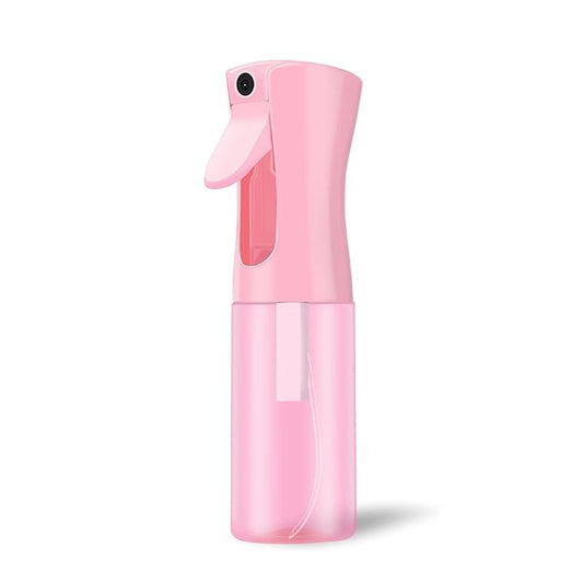 Continuous Mist Spray Bottle for Hair, Face & Plants (6.8oz/200ml) - Ultra Fine Travel-Size Water Mister for Salons, Cleaning, Pets & Skincare Leakproof Design
