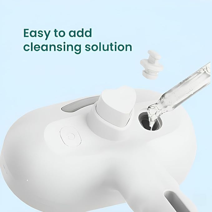 Pet Steam Brush for Dog & Cat, 3 in 1 Spray Hair Removal Comb for Shedding & Grooming, Water Brush for Long & Short Haired Pets, Includes 200ml Shampoo & USB Rechargeable Design, White