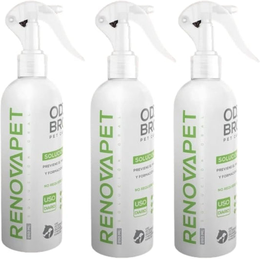 Renovapet Organic Antitartar Oral Care Solution Pets Pay 2 and Carry 3 (Renovapet Oral pay 2 carry 3, 250 Ml)