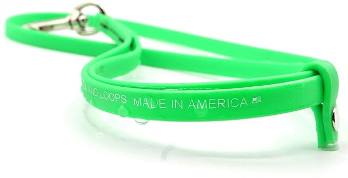 Jelly Pet Grooming Loop for Dogs, Fits Most Pet Grooming Tubs/Tables, Easy to Clean, Waterproof & Durable Noose Loop, Stronger Than Leather, Made in The USA (1/2'' x 24'', Hot Pink)