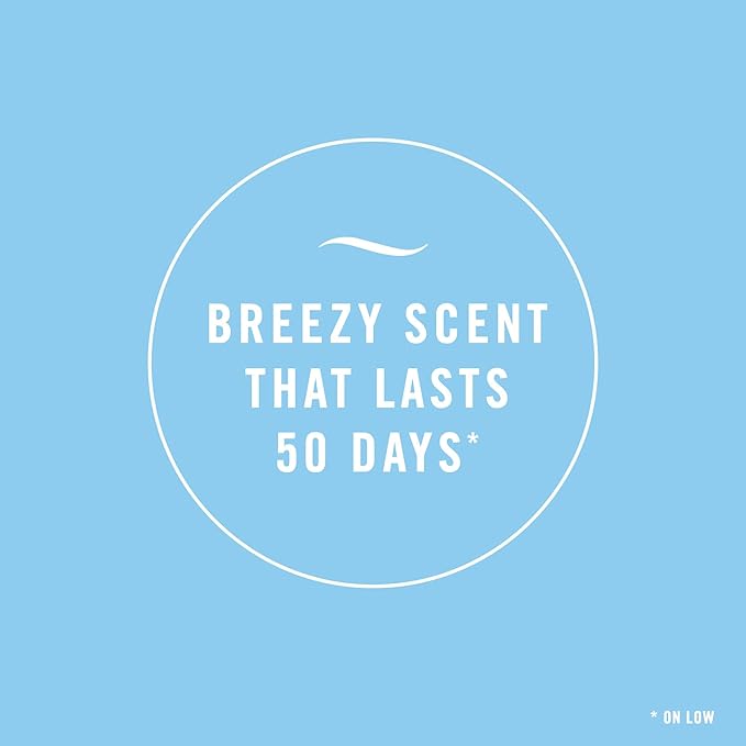 Febreze LIGHT Fade Defy PLUG Air Freshener, Sea Spray, (1) .87 fl. oz. Oil Refill