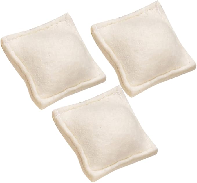 Wool Laundry Balls for Laundry 3pcs Reusable PET Hair Remover Balls 100% Natural Wool Anti-Tangle for Washing Machine and Dryer Effective for Dog Cat Hair Removal