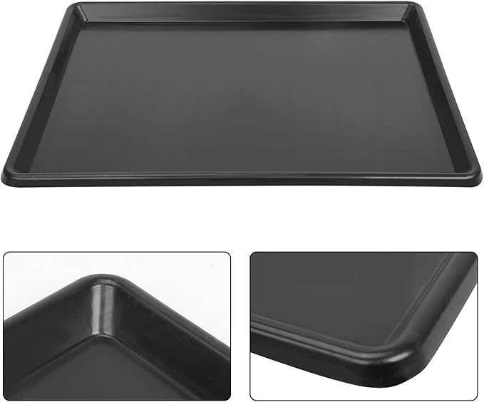 1pcs 29.1"x19.5" Replacement for Dog Crate Plastic Cage Bottom Pan Multi-Purpose Boot Mat Shoe Tray Indoor Outdoor Waterproof, Dog and Cat Rabbit Food Bowls Floor Liners