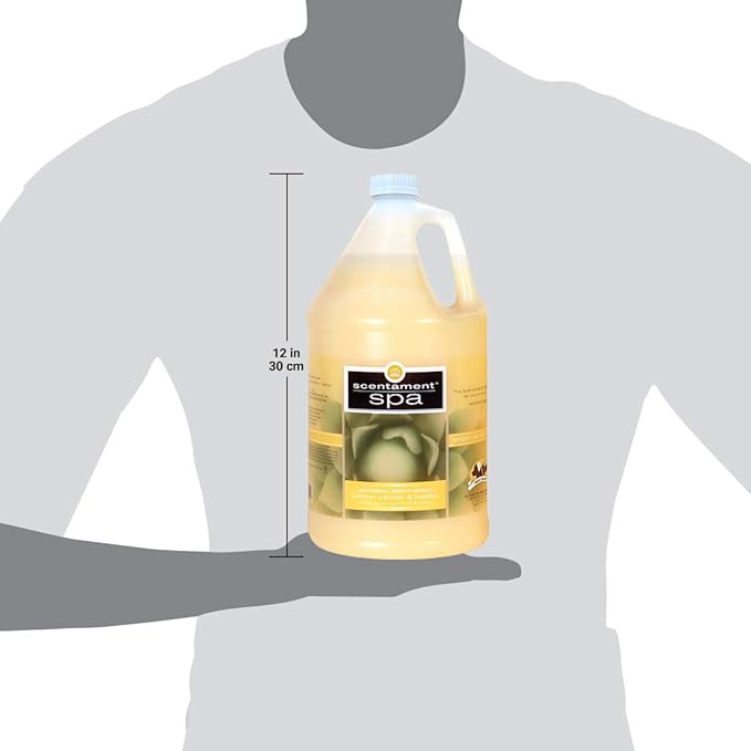 Best Shot Scentament Spa Oatmeal Body Wash, Lemon Vanilla, 1 Gallon