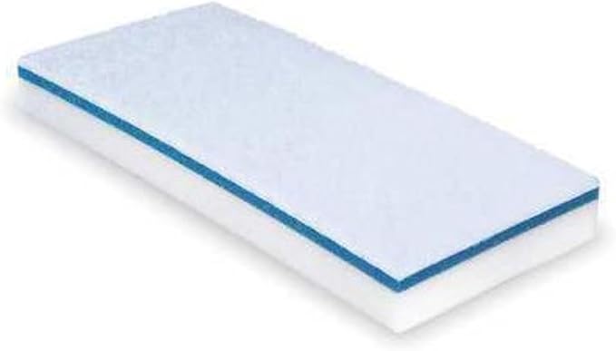 4610 Eraser Pads - 2 Pack 4.5" x 10" x 1" Commercial Grade Melamine Sponges for Floor, Tile, Grout, Baseboard, Walls-Durable & Versatile Cleaning - Pack of 2