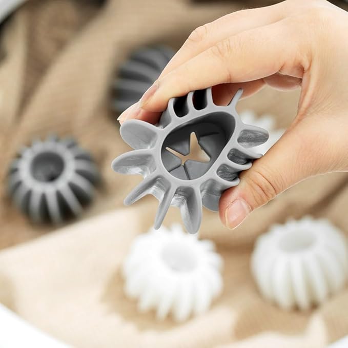 20 Household Laundry Balls for Effective Hair Removal and Color Safety (Gray)