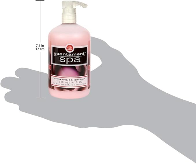 Best Shot Scentament Spa Fortifying Puppy Conditioner, Ideal Skin Care Product, for Deep Cortex Conditioning, Fresh Apple Lily, 16 Oz.