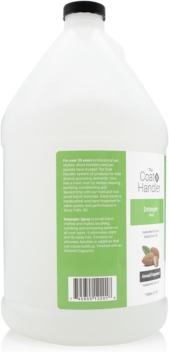 Detangler Spray, Gallon | Eliminates Static and Fly-Away Hair, All Natural Ingredients