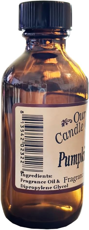 Our Own Candle Company - Pumpkin Spice Scented, Premium Grade Home Fragrance Oil for Diffusers (2oz)