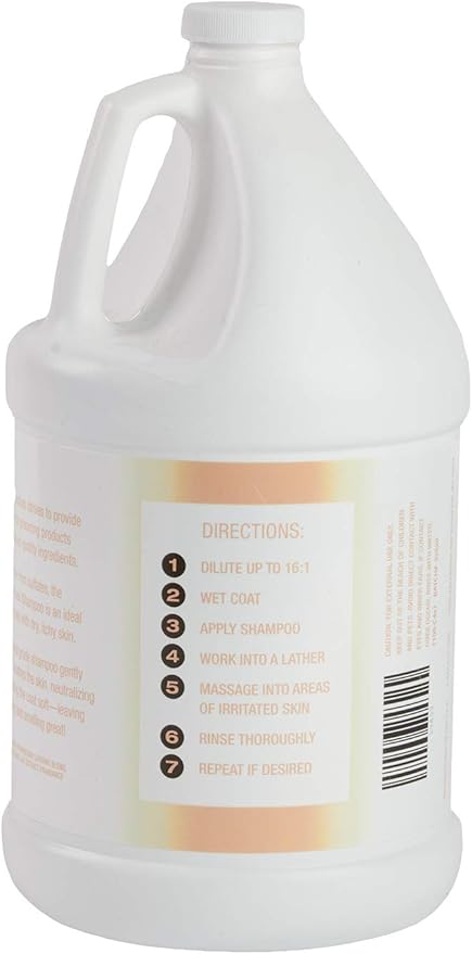 All Natural Soothing Oatmeal Dog Shampoo (for Itchy Skin)