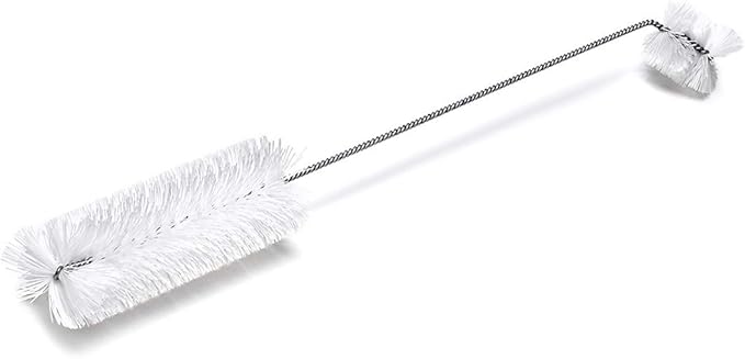 Hummingbird Feeder Cleaning Brush, 14" x 1.7" Dual-Purpose Headed Hummingbird Cleaning Brush, Diswasher Safe Bristle, Removes Residue on Nectar Bottle, Nozzle, Narrow Feeding Socket by FryOilSaver Co.