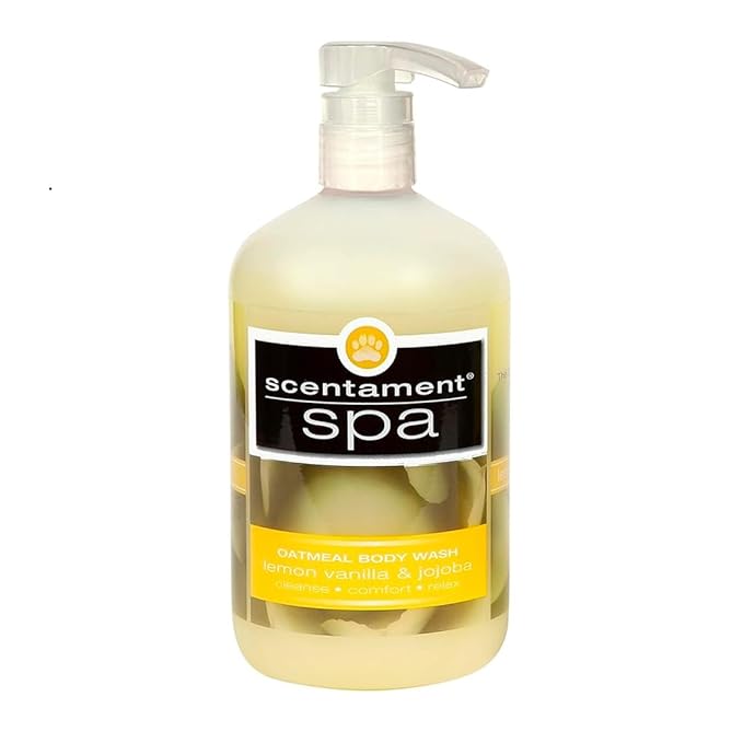 Best Shot Spa Oatmeal Body Wash, Lemon Vanilla, 16 oz