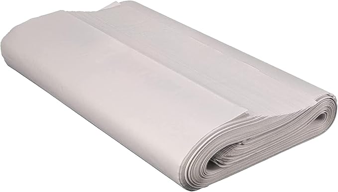 WAUPPY 200 Sheets Newsprint Packing Paper Sheets for Moving, Shipping, Box Filler, Wrapping and Protecting Fragile Items 5 Lbs (26” x 15”)