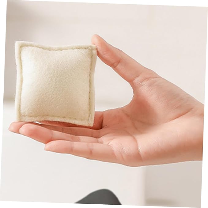 Wool Laundry Balls for Laundry 3pcs Reusable PET Hair Remover Balls 100% Natural Wool Anti-Tangle for Washing Machine and Dryer Effective for Dog Cat Hair Removal