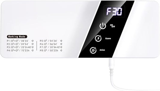 Cat Litter Deodorizer, Ozone Odor Eliminator for Strong Odor 99% Dog Odor Removal Air Ionizers with Negative Ion Air Purifier for Pets, Bedroom, Toilet, Kitchen, Smoke, Shoe, Travel, Car, Office