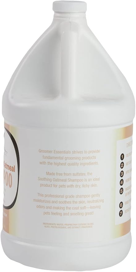 All Natural Soothing Oatmeal Dog Shampoo (for Itchy Skin)