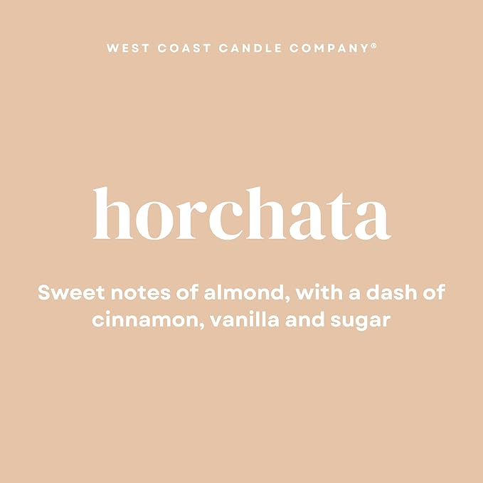 Horchata | Pet Friendly Candle | Soy-Free Coconut Apricot Wax | Clean Burning | Non-Toxic | Veterinarian Approved | Pet Odor Eliminator | Air Freshening Scented Candle | 9 oz
