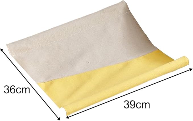 Cat Window Perch Replacement Cover Replacement Mat Mattress Comfortable Sleeping Rug Accessories for Furniture Pet Cot Lounge Chair Cage, Yellow
