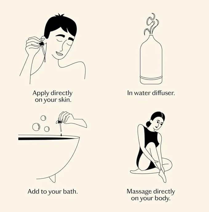 LIVEDROPS 24/7 Balanced Essential Oil Blend Mandarin Cardamom Cypress Patchouli | Aromatherapy for Calm, Harmony & Grounding | Skin-Safe Diffuser Oil | Vegan French Perfumers Clinically Tested 10ml