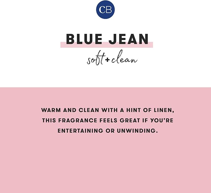 Capri Blue Diffuser Oil Refill - Premium Fragrance Oil - Use with Electric or Ultrasonic Diffusers for Home - Long Lasting Clean Scent (Blue Jean, 0.5 fl oz)