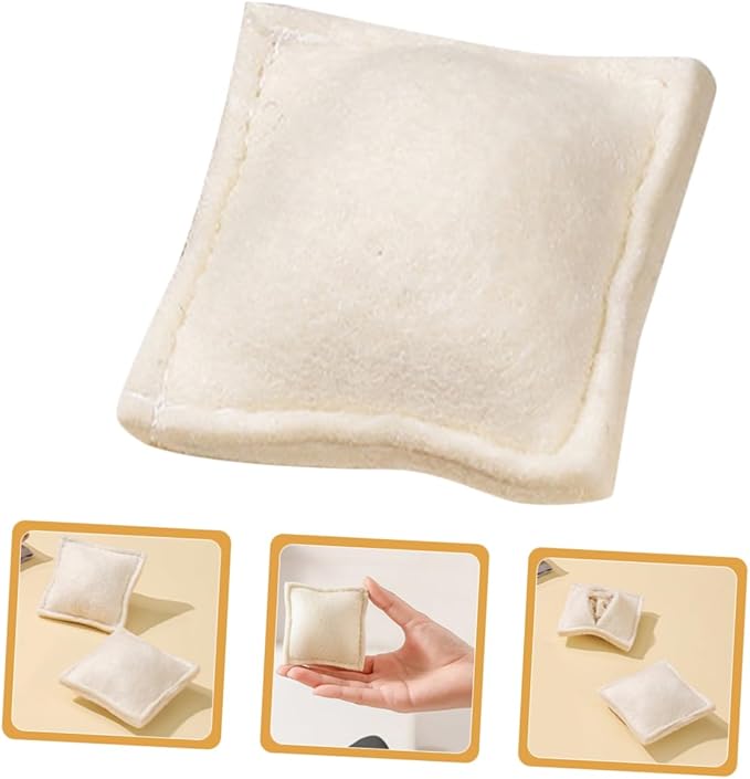 Wool Laundry Balls for Laundry 3pcs Reusable PET Hair Remover Balls 100% Natural Wool Anti-Tangle for Washing Machine and Dryer Effective for Dog Cat Hair Removal