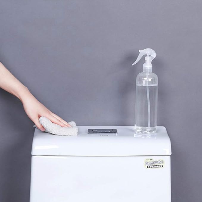 HEMOTON 3 Pcs Plastic Spray Bottle Empty Mist Spray Bottle Trigger Sprayer Leak Proof Refillable Atomizers for Hair Salons Household Cleaners