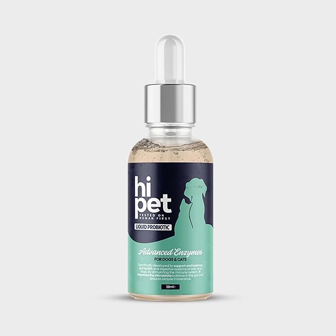 Hi Pet Special Set for Shedding Dogs, Liquid Probiotic, Clarifying Shampoo, Conditioner Shampoo, for Soft & Shiny Coat