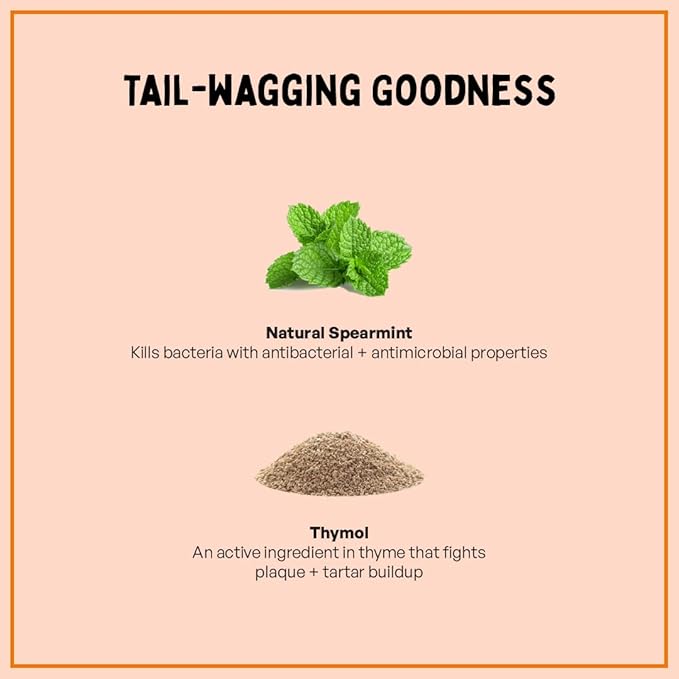 Furlicks Fresh Breath Oral Strips for Dogs & Cats | Natural Spearmint & Thymol for Easy and Convenient, All-Natural Oral Care (30 Oral Dissolving Strips)