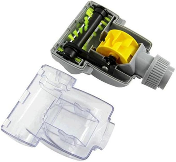 1-1/4-Inch 32mm Air Driven Pet Upholstery Turbo Brush Vacuums Nozzle Tool with Pet Attachment Swivel Head