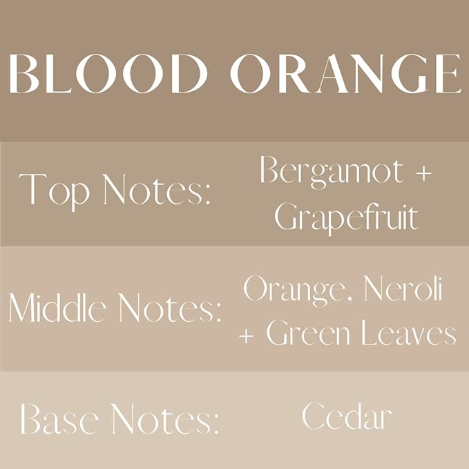 River Birch Blood Orange Linen and Room Spray | Home Fragrance | 4 oz Glass Amber Bottle | Luxury Signature Scent | Handmade in Texas