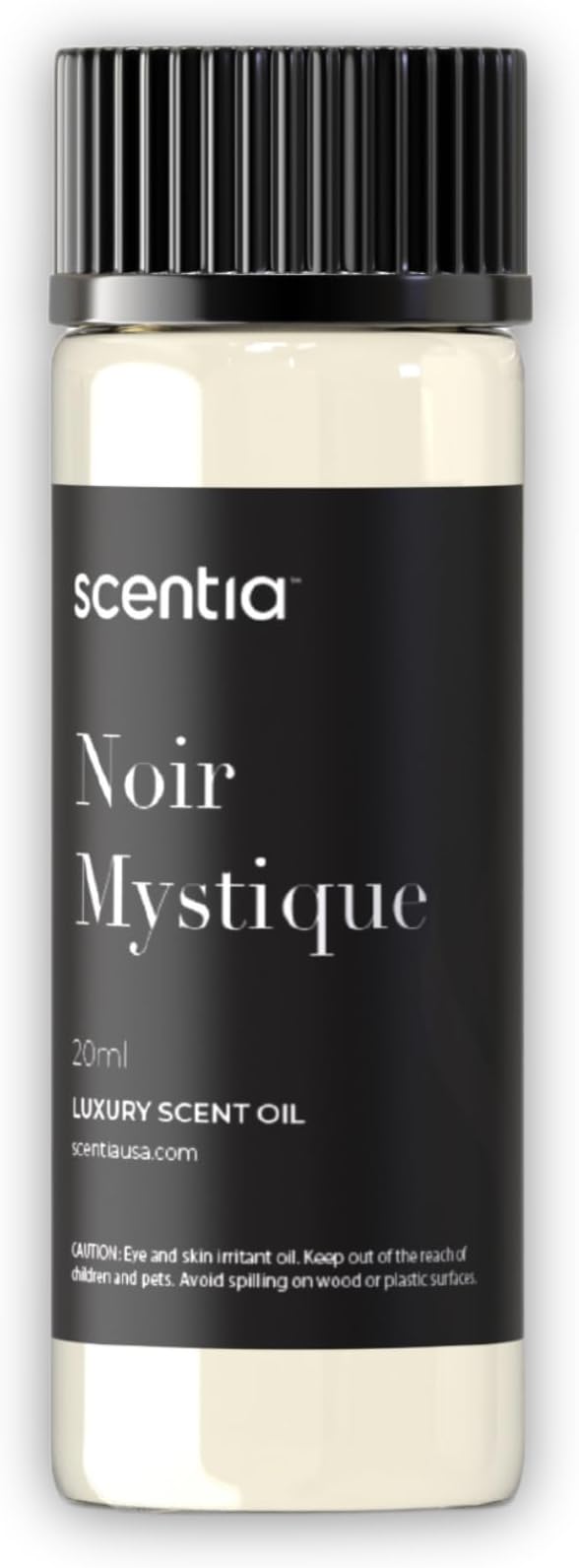 Scentia Noir Mystique – Hotel-Inspired Diffuser Oil, 20ml (0.67 fl oz) | Essential Oil Blend of Rose, Bergamot, Lemon & Musk | Luxury Aroma for Aromatherapy Diffusers & Humidifiers, Thanksgiving Gift