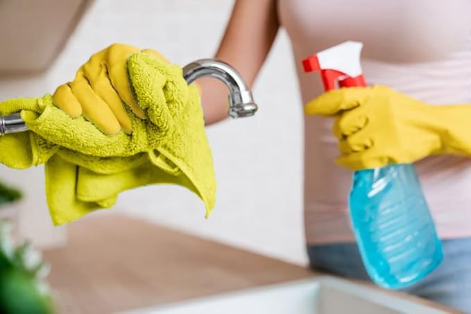 Avalon Towels Microfiber Cleaning Cloths (Value Pack of 36) Size 16" x 16", Highly Absorbent Cleaning Rags, Lint Free Cleaning Towels, Reusable and Washable, Microfiber Towels for Cars (Yellow)