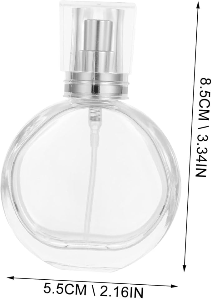 3pcs Perfume Refillable Spray Bottle of Glass Perfume Bottles Fine Mist Sprayer for Travel Leakproof Reusable