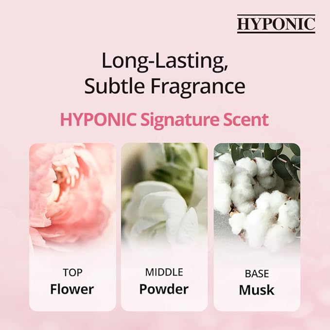 HYPONIC Hypoallergenic Premium Dog Shampoo - Deodorizing, Sensitive Skin, Detangling (All Breeds 10.1 oz)